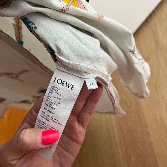 Loewe x Paula's Ibiza Parrot Print Blouse - Picture 6 of 6